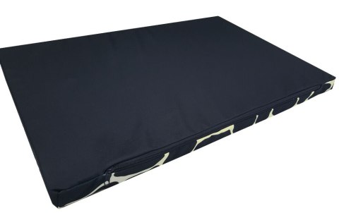 Materac ortopedyczny dla psa ORTO XXL 110×80×7 cm - nadruk Krokodyl, pianka memory, wodoodporny pokrowiec, Bertoni