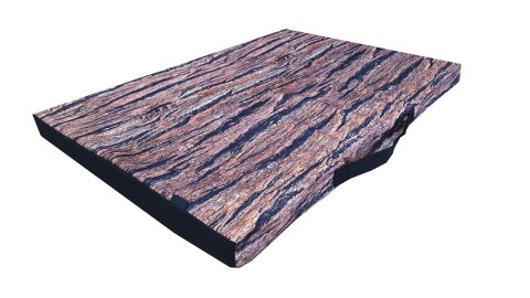 Materac ortopedyczny dla psa ORTO XL 80×55×7 cm - nadruk Akacja, pianka memory, wodoodporny pokrowiec, Bertoni