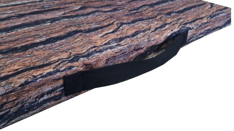 Materac ortopedyczny dla psa ORTO XL 80×55×7 cm - nadruk Akacja, pianka memory, wodoodporny pokrowiec, Bertoni