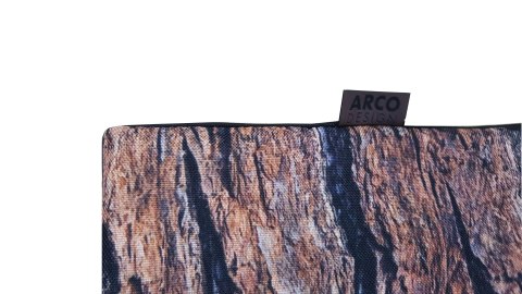 Materac ortopedyczny dla psa ORTO XL 80×55×7 cm - nadruk Akacja, pianka memory, wodoodporny pokrowiec, Bertoni