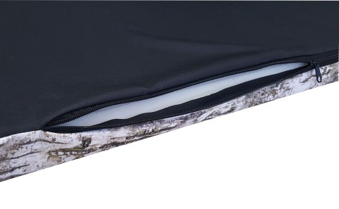 Materac ortopedyczny dla psa ORTO XL 80×55×7 cm - nadruk Brzoza, pianka memory, wodoodporny pokrowiec, Bertoni