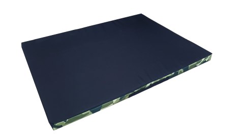 Materac ortopedyczny dla psa ORTO XL 80×55×7 cm - nadruk Moro, pianka memory, wodoodporny pokrowiec, Bertoni