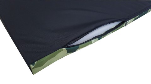 Materac ortopedyczny dla psa ORTO XL 80×55×7 cm - nadruk Moro, pianka memory, wodoodporny pokrowiec, Bertoni