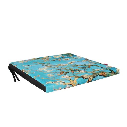 Poduszka ogrodowa na krzesło TIP 40x40 - ALMOND, wodoodporna, zdejmowany pokrowiec