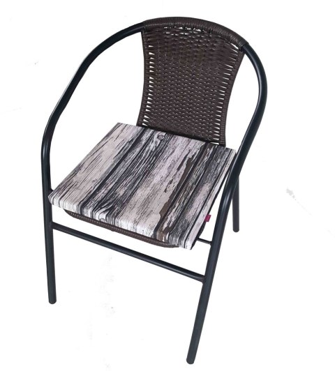 Poduszka ogrodowa na krzesło TIP 40x40 - FIORD, wodoodporna, zdejmowany pokrowiec