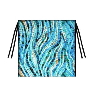 Poduszka ogrodowa na krzesło TIP 40x40 - MOSAIC, wodoodporna, zdejmowany pokrowiec