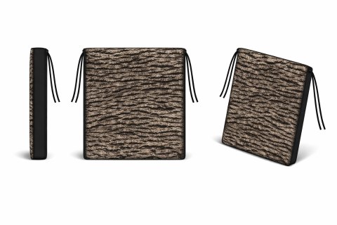 Poduszka ogrodowa na krzesło TIP 40x40 - ROBINA, wodoodporna, zdejmowany pokrowiec