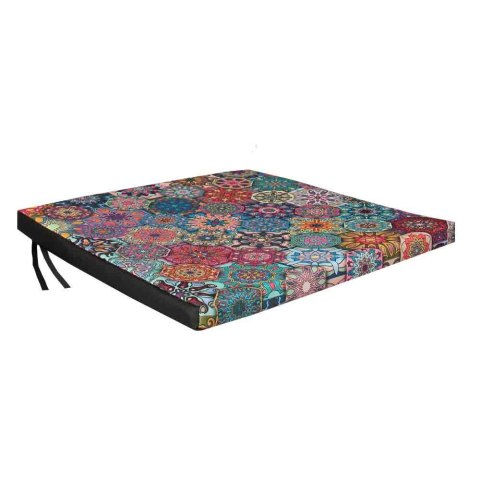 Poduszka ogrodowa na krzesło TIP 40x40 - VALENCIA, wodoodporna, zdejmowany pokrowiec