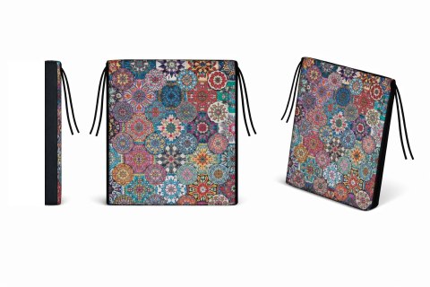 Poduszka ogrodowa na krzesło TIP 40x40 - VALENCIA, wodoodporna, zdejmowany pokrowiec