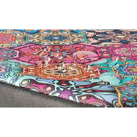 Poduszka ogrodowa na krzesło TIP 40x40 - VALENCIA, wodoodporna, zdejmowany pokrowiec