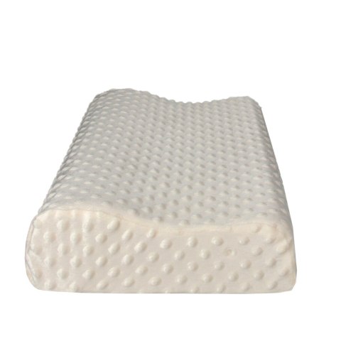 Poduszka ortopedyczna, ergonomiczna, profilowana z pianki memo zdrowotna do spania 30x50 cm - Deco Kremowa