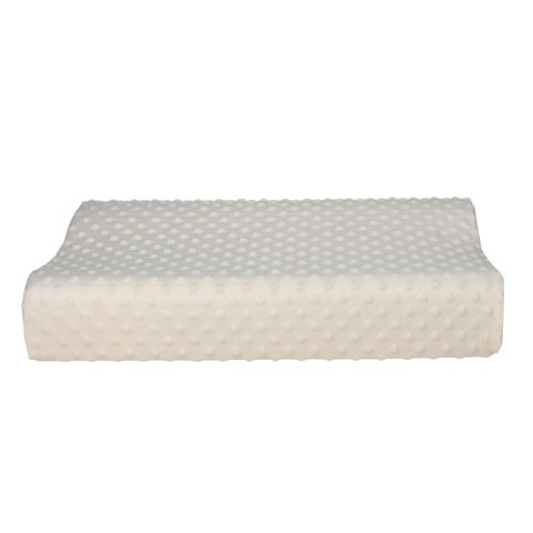 Poduszka ortopedyczna, ergonomiczna, profilowana z pianki memo zdrowotna do spania 30x50 cm - Deco Kremowa