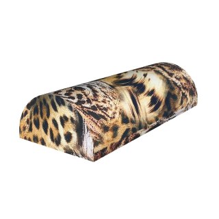 Poduszka półwałek Safari 10x40 cm - ergonomiczna, z pianką memory, pod plecy, kark i szyję, dekoracyjna - Bertoni