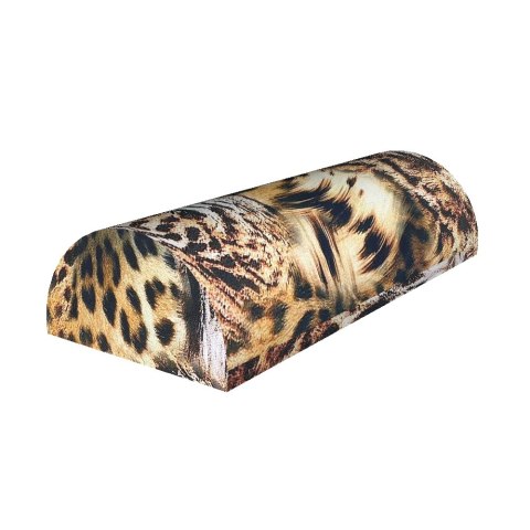 Poduszka półwałek Safari 10x40 cm - ergonomiczna, z pianką memory, pod plecy, kark i szyję, dekoracyjna - Bertoni