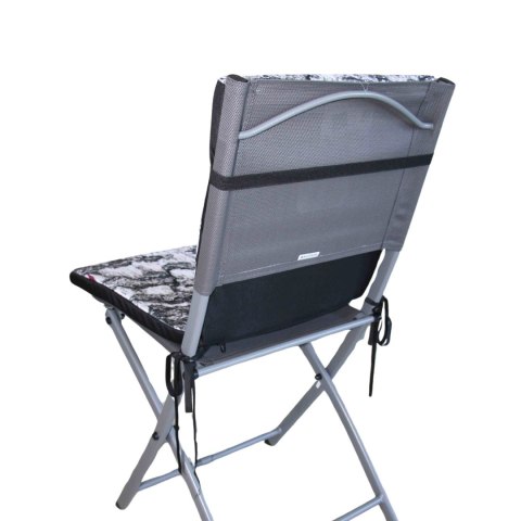 Poduszka wodoodporna na krzesło z oparciem TIP 80x40 cm Breza