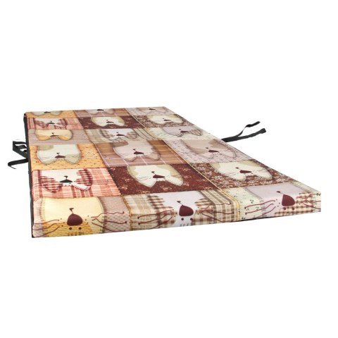 Poduszka wodoodporna na krzesło z oparciem TIP 80x40 cm Pexeso Beige