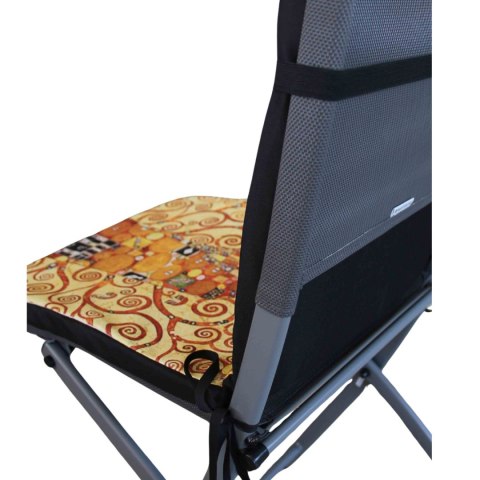 Poduszka wodoodporna na krzesło z oparciem TIP 80x40 cm Rendez Vous