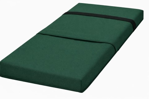 Poduszka wodoodporna na krzesło z oparciem TIP 80x40 cm ZIELEŃ BUTELKOWA