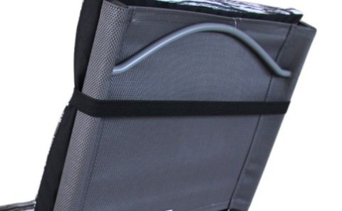 Poduszka wodoodporna na krzesło z oparciem TIP 80x40 cm ZIELEŃ BUTELKOWA