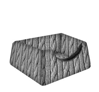 Budka dla psa/kota 2w1 Warkocz L 55x55