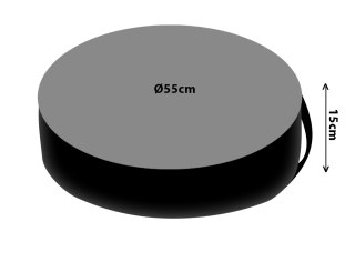 Legowisko dla KOTA /Materac wkład z granulatem + pianka 55 cm Montana