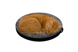 Legowisko dla KOTA /Materac z elastycznej pianki Ring 40 cm Olcha