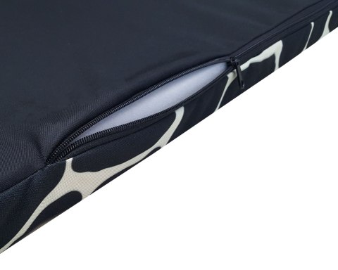 Legowisko materac dla psa XXL 110×80×5 cm - pianka, wodoodporny pokrowiec, nadruk „Krokodyl", Bertoni