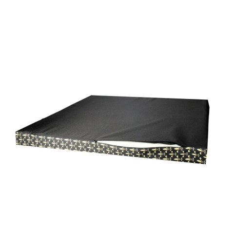 Legowisko materac dla psa XL 80×55×5 cm - pianka, wodoodporny pokrowiec, nadruk „Korona", Bertoni