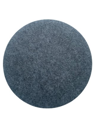 Podkładka filcowa na stół Koło fi 33cm - szara, dekoracyjna, odporna na ciepło, Bertoni