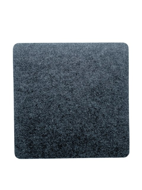 Podkładka filcowa na stół Kwadrat 33x33 cm - antracytowa, dekoracyjna, odporna na ciepło, Bertoni
