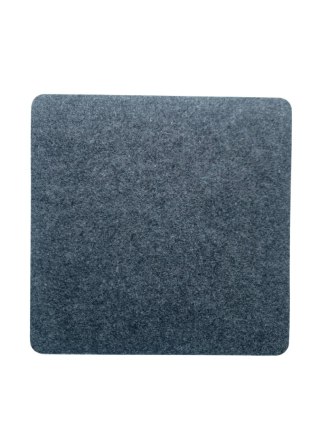 Podkładka filcowa na stół Kwadrat 33x33 cm - szara, dekoracyjna, odporna na ciepło, Bertoni